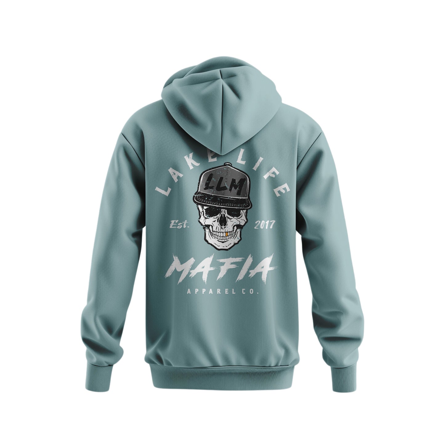 LLM Hoodie White Logo