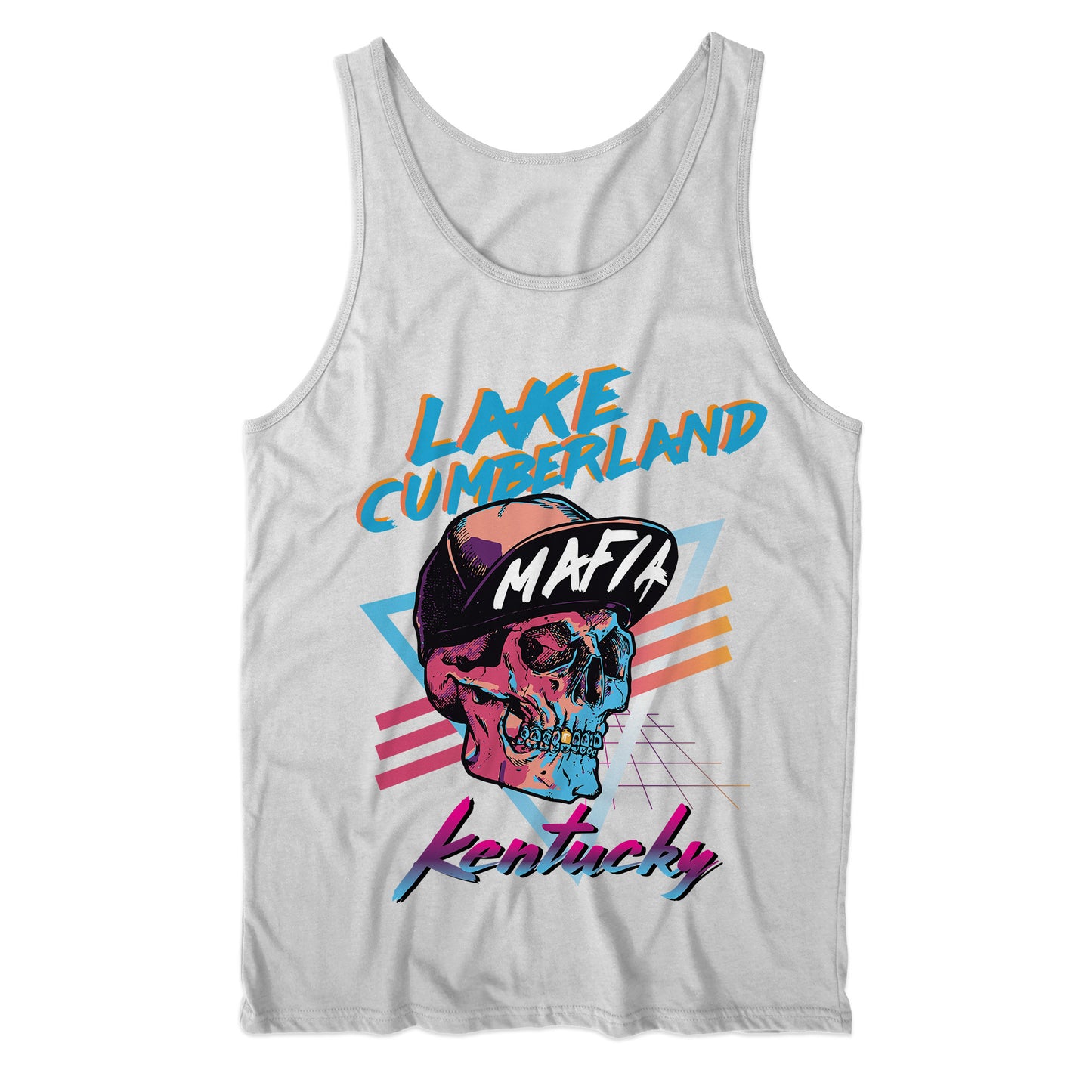 Lake Cumberland Retro Men's Tank
