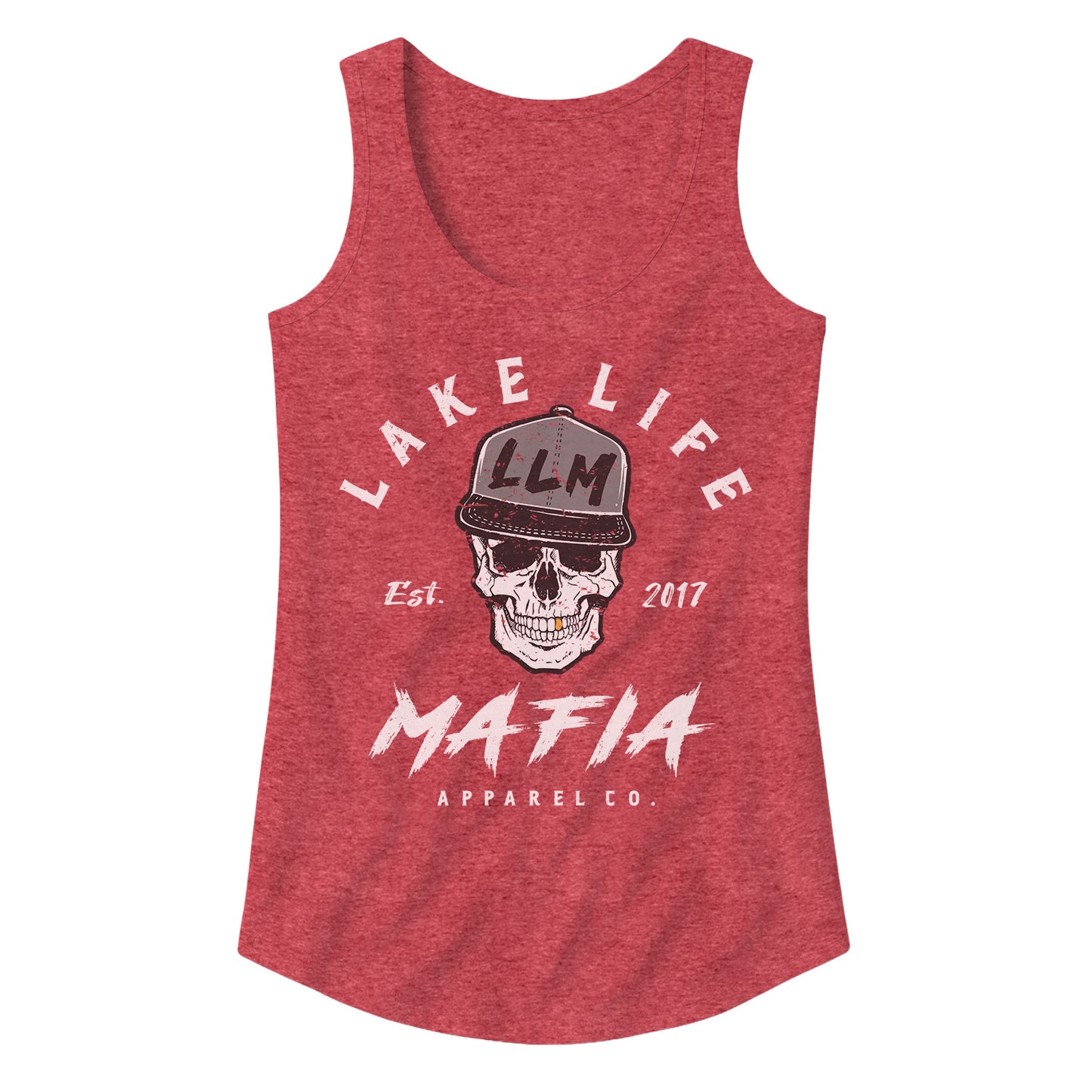 LLM Women's Tank White Logo
