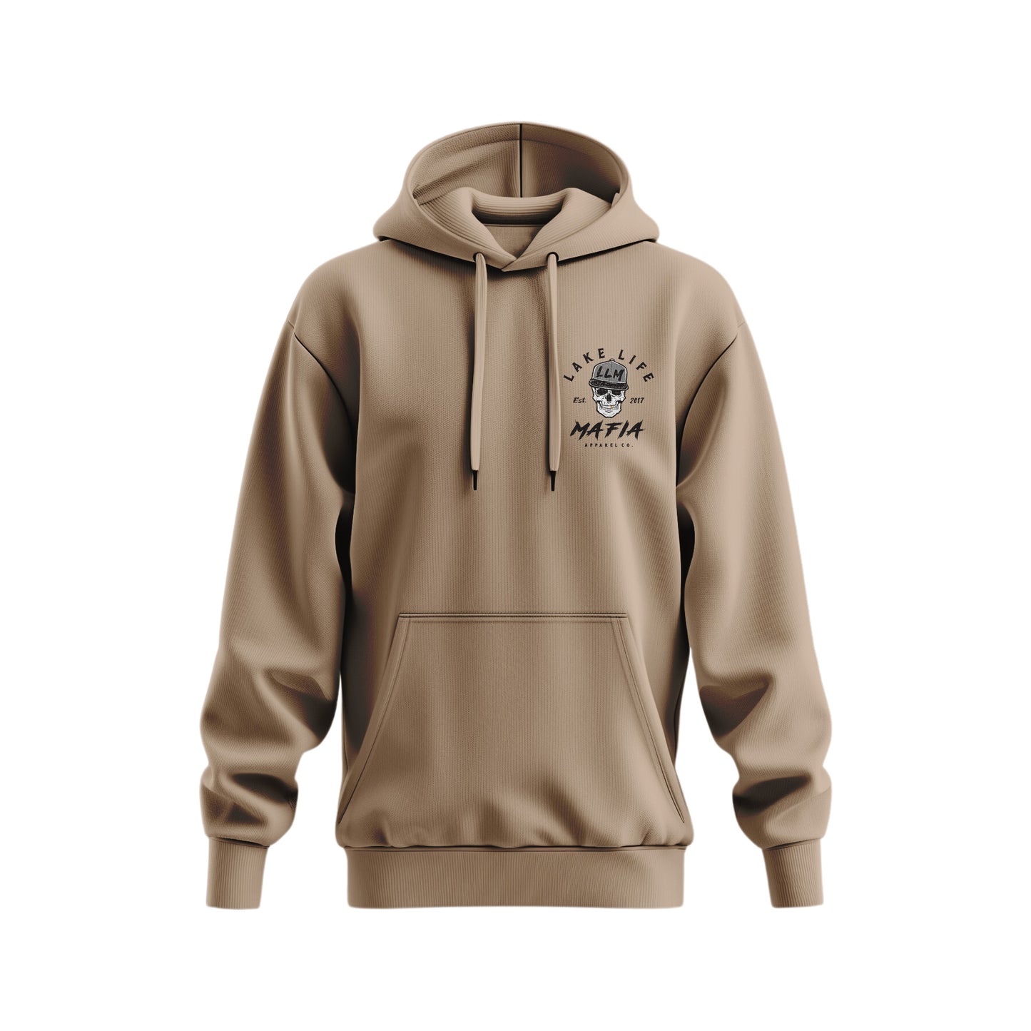 LLM Hoodie Black Logo