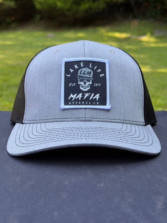 LLM Curved Bill Hat - Grey/Black
