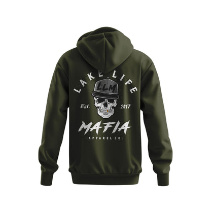 LLM Hoodie White Logo