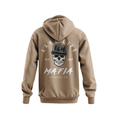 LLM Hoodie White Logo