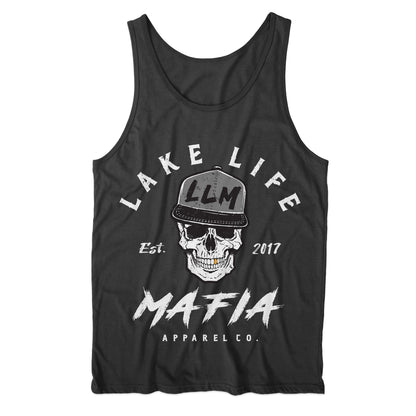 LLM Men's Tank White Logo