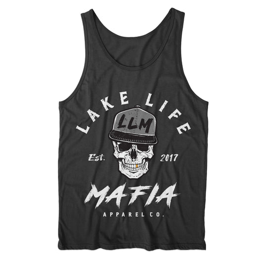 LLM Men's Tank White Logo
