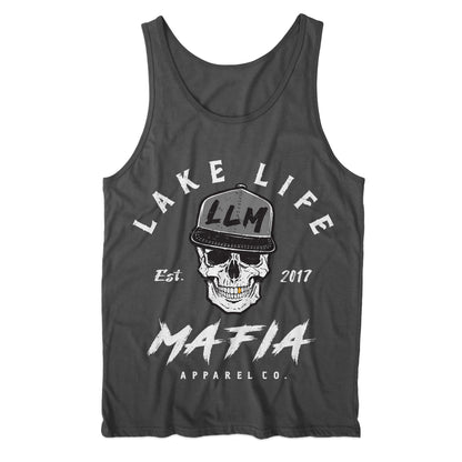 LLM Men's Tank White Logo