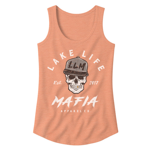 LLM Women's Tank White Logo